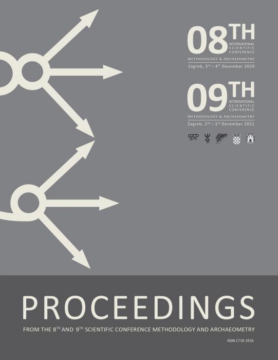 Proceedings from the 8th and 9th Scientific Conference Methodology and Archaeometry_ cover_page